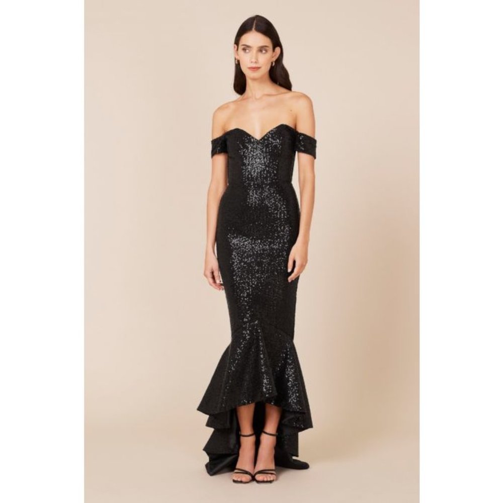 Portia And Scarlett Black Diamond Gown